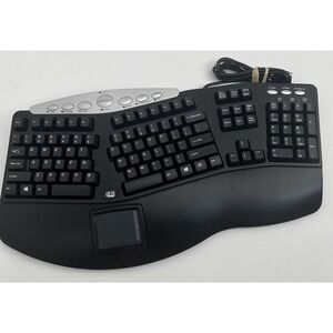 Adesso‎ Tru-Form Contoured Ergonomic Keyboard PCK-308B Clean